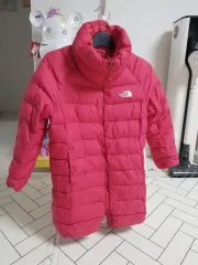 130)THE NORTH FACE kids(ザノースフェイスキッズ) ダウンジャケット ロング丈