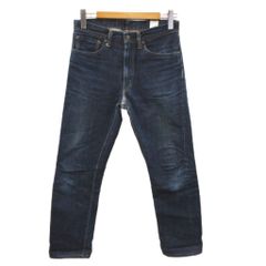 オアスロウ orslow 107 セルビッチ デニムパンツ S インディゴブルー スリム ジーンズ 耳付き ボトムス