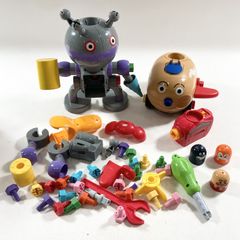 ★ アンパンマン くみたてDIY だだんだん アンパンマンごう ねじねじ 電動ドライバー レンチ 工具 知育玩具 おもちゃ まとめ 現状品