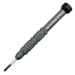 【新品】 精密ドライバー プラス #0 3mm、S2鋼製ヘッド（磁石付き）、フリースピンキャップ、滑り止めグリップ、小型十字溝ネジ用マイクロ電子ドライバー
