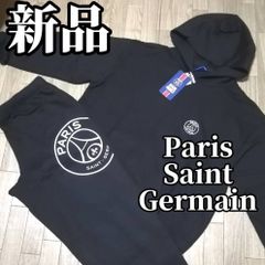 【秋冬SALE】新品　パリサンジェルマン　メンズ　スゥエット　セットアップ　上下セット　Lサイズ　XLサイズ　黒　ブラック　正規品