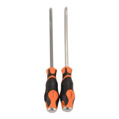 【新品】 ドライバー 貫通ドライバー マイナス プラス DIY 工具 手動工具 滑り止め (8*200)