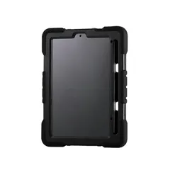 【新品】 エレコム iPad mini A17 Pro (2024) 8.3インチ 専用ケース 耐衝撃 フルプロテクト MIL規格 デュアルストラクチャー 横置き縦置き リングスタンド Apple Pencil専用収納スペース ショルダーベルト付き ハンドバン