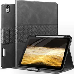 【新品】 auaua iPad Air 11 インチ M4/M3/M2 (2026/2025/2024) ケース iPad Air 第5/4世代 ケース10.9インチ 2022/2020 ペンシル ホルダー収納 オートスリープ機能 ひび割れない PUレザー製ス