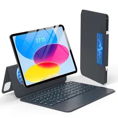 【新品】 【軽量型】 Omikamo iPad A16 11世代/10世代専用 標準JIS日本語配列 薄型 ipad a16 ケース キーボード付き 静音