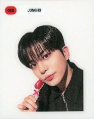【中古】シール・ステッカー チェ・ジョンホ ランダムリムーバブルステッカー 「DVD ATEEZ 2025 WORLD TOUR [IN YOUR FANTASY] IN INCHEON」 封入特典