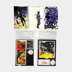 マーベル アベンジャーズ アクリルペンスタンド2個 アイアンマン ブラックパンサー 非売品ステッカー3枚付き 5点セット トニー・スターク キャプテン・アメリカ ヴェノム MARVEL【国内正規品】