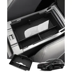 ruiya 新型 スバル インプレッサ GU6/GU7/GUD/GUE 専用 コンソールトレイ コンソールボックス コンソール トレイ 収納 ボックス インプレッサgu アクセサリー 内装 収納 パーツ センターコンソール ティッシュケース 車内収納 インテリ