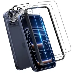 対応 iPhone 17 Pro Max ガラスフィルム + レンズフィルム 日本旭硝子製 対応 いphone17 Pro Max フィルム