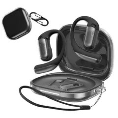 【JIAYJP】 ケースfor 対応 Shokz OpenFit Pro 用 ケース カバーShokz OpenFit Pro 対応 イヤホン全面保護カバー 透明 TPUカバー 充電ケースカバー 落下防止 キズ防止 耐衝撃 全面保護 充電便利 Shokz 0