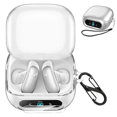 【JIAYJP】 ケースfor 対応 Anker Soundcore Liberty 5 Pro 用 ケース カバー対応 イヤホン全面保護カバー 透明 TPUカバー 充電ケースカバー 落下防止 キズ防止 耐衝撃 全面保護 充電便利 Anker Soundc 0