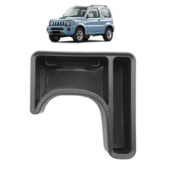 ruiya スズキ ジムニー JB23 JB33 AT車専用 コンソールボックス コンソール トレイ 収納 ボックス ジムニー JB23w コンソールボックス ジムニーJB23 カスタムパーツ センターコンソール 車内収納 インテリア トレイ 小物入れ A 0