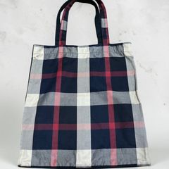 クレストブリッジ★CRESTBRIDGE トートバッグ ブラック× チェック