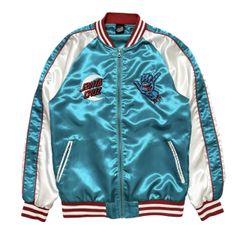 古着 サンタクルーズ サテンスカジャン クリーニング済み SANTA CRUZ