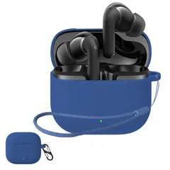 【JIAYJP】 ケースfor 対応 Anker Soundcore P42i 用 ケース 軽量 薄型 滑り止め 収納カバー 全面保護 充電便利 Anker Soundcore P42i 保護カバー (バー ブルー) 0