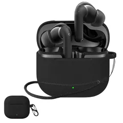 【JIAYJP】 ケースfor 対応 Anker Soundcore P42i 用 ケース 軽量 薄型 滑り止め 収納カバー 全面保護 充電便利 Anker Soundcore P42i 保護カバー (ブラック) 0