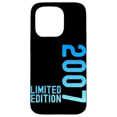 【新品】 限定版 ヴィンテージ 2007 面白い 18歳の誕生日 18歳 スマホケース iPhone 15 Pro 用