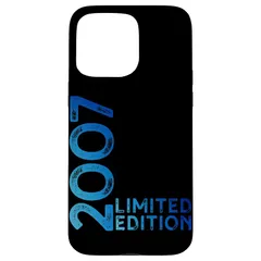 【新品】 限定版 ヴィンテージ 2007 面白い 18歳の誕生日 18歳 スマホケース iPhone 15 Pro Max 用