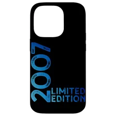【新品】 限定版 ヴィンテージ 2007 面白い 18歳の誕生日 18歳 スマホケース iPhone 14 Pro 用