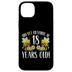 【新品】 18歳の誕生日 蜂 18歳 蜂好き スマホケース iPhone 14 Plus 用