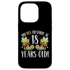 【新品】 18歳の誕生日 蜂 18歳 蜂好き スマホケース iPhone 14 Pro 用