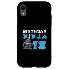 【新品】 iPhone XR Little Ninja キッズ 誕生日パーティー 18歳 誕生日 忍者 スマホケース