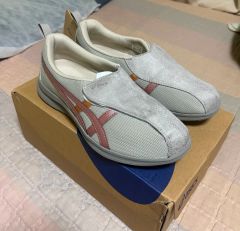 新品) アシックス ライフウォーカー 3E レディース ベージュピンク 1242A018