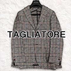 TAGLIATORE テーラードジャケット モンテカルロ チェック シルク