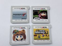 【3DS 4本セット】マリオカート7 / NEW スーパーマリオ ブラザーズ2 / ルイージマンション2 / スーパーマリオ3Dランド