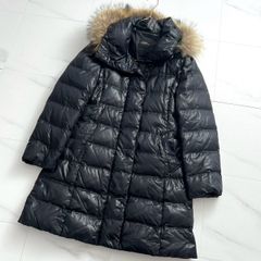 希少✨MAXMARA マックスマーラ　ファー付きダウンコート 42 大きいサイズ