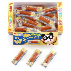 ヤガイ おやつカルパス チーズ味 3g×30本入×(2ケース)| 送料無料 お菓子 おつまみ ドライソーセージ カルパス チーズ味 チーズ ストック ケース買い まとめ買い 新品 乳製品 ウインナー 加工肉