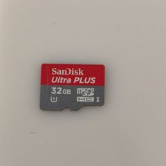 SanDisk Ultra PLUS microSDHC 32GB U1 UHS-I 動作確認済み マイクロSDカード サンディスク