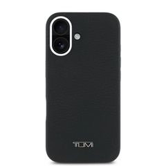 .TUMI iPhone16Pro Max 가죽 케이스 TUHMP16XFWGRLK MagSafe 대응 가죽 케이스 블랙 곡물 가공 가죽 패키지에 흠집