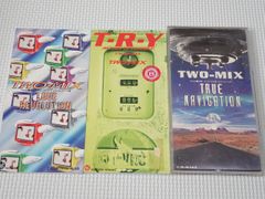 CD★TWO-MIX TRUE NAVIGATION/WAKE 8cm ケース折れ 収納ケース付 (おまけ LOVE REVOLUTION.T・R・Y RETURN TO YOURSELF レンタル用)★動作確認済