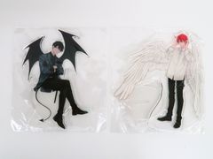 2点セット ギヴン アクリルスタンド 天使真冬アクスタ 佐藤真冬/悪魔立夏アクスタ 上ノ山立夏 J.GARDEN59/キヅナツキ