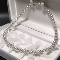 【TASAKI】あこや真珠 ネックレス 約6.5-7.0mm