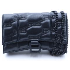 BALENCIAGA (バレンシアガ) CASH CARD CASE エブリデイジップ レザー