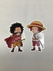 【Q1-15】◎ 中古グッズ　一番くじ　ワンピース ロジャー海賊団～伝説の海賊～　I賞 ステッカーセット