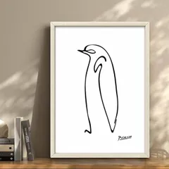 ピカソ ペンギンの絵