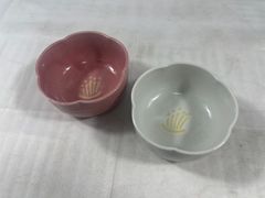 橘 TACHIKICHI CORP　花型小鉢　2点セット　花型　小鉢　花　食器　皿　鉢　小料理　料理　和食　昭和レトロ　昭和　レトロ