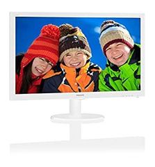 【中古】「非常に良い」Philips 23.6型ワイド液晶ディスプレイ ホワイト 5年間フル保証 243V5QHAWA/11