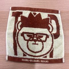 KRUNK×BIGBANG RESORT T.O.P ジャガードハンドタオル BIGBANG ハンドタオル 公式グッズ