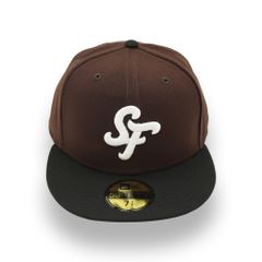 日本未発売 ニューエラ サンフランシスコ・ジャイアンツ 2025 シティ・コネクト キャップ / NEW ERA SAN FRANCISCO GIANTS 2025 CITY CONNECT 59FIFTY [DARK BROWN/BLACK]