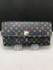 LOUIS VUITTON　ルイヴィトン　長財布　モノグラム　マルチカラー　ブラック　3575
