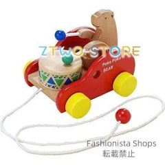 【新品未使用】ポコポコくまさん 子供 玩具 プレゼント 誕生日 木製おもちゃ 木のおもちゃ 赤ちゃん 音楽おもちゃ おもちゃ 幼稚園 