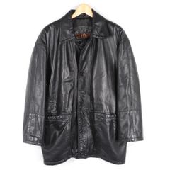 WARM COMPANY ウォームカンパニー レザーコート イタリア製 size L #3421 TRADE MARK レザージャケット