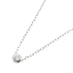 カルティエ CARTIER ネックレス ダムール SM ネックレス B7215900 首回37.5/41cm K18WG（ホワイトゴールド） ダイヤモンド ダムール SM ネックレス レディース Used A