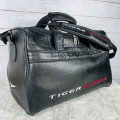 レアモデル❗️NIKE ナイキ TIGER WOODS仕様 ゴルフボストンバッグ レザー 2WAY