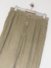 【DOCKERS】00s 2タックコーデュロイパンツ 実寸 W32 L30 程度 ドッカーズ 古着