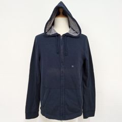 タグ付き Mサイズ ジップアップパーカー メンズ ネイビー系 ジャケット アウター 上着 Abercrombie&Fitch アバクロンビーアンドフィッチ  AOM10-26